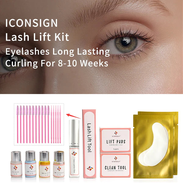 Iconsign Lash Lift Kit Eyebrow Lamination Kit Eyelash Perm Brow - Evique
