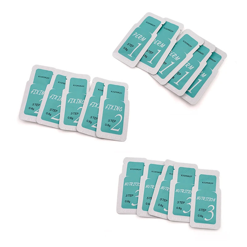 Iconsign Lash Lift Kit Sachets – DIY Eyelash Perm (10–15 Uses - Evique