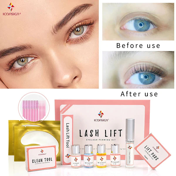Iconsign Lash Lift Kit Eyebrow Lamination Kit Eyelash Perm Brow - Evique