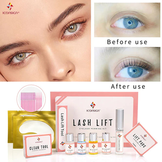Iconsign Lash Lift Kit Eyebrow Lamination Kit Eyelash Perm Brow - Evique