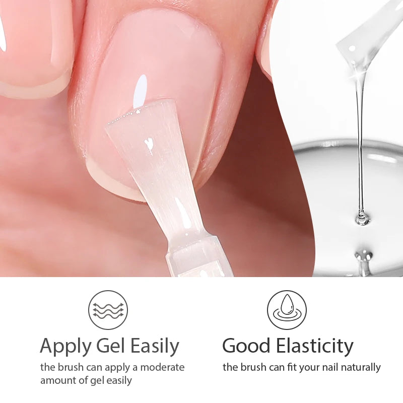 BORN PRETTY Clear Base & Top Coat Gel 10ml – UV/LED Long Wear - Evique