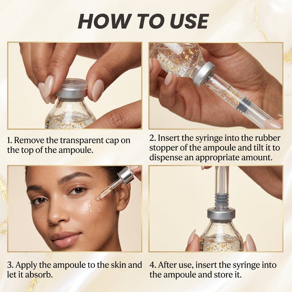 Peptide Intensive Lifting Ampoule Deep Collagen Face Firming Moisturizing Serum Glass Skin Tightening Hydration Korean Skincare - Evique