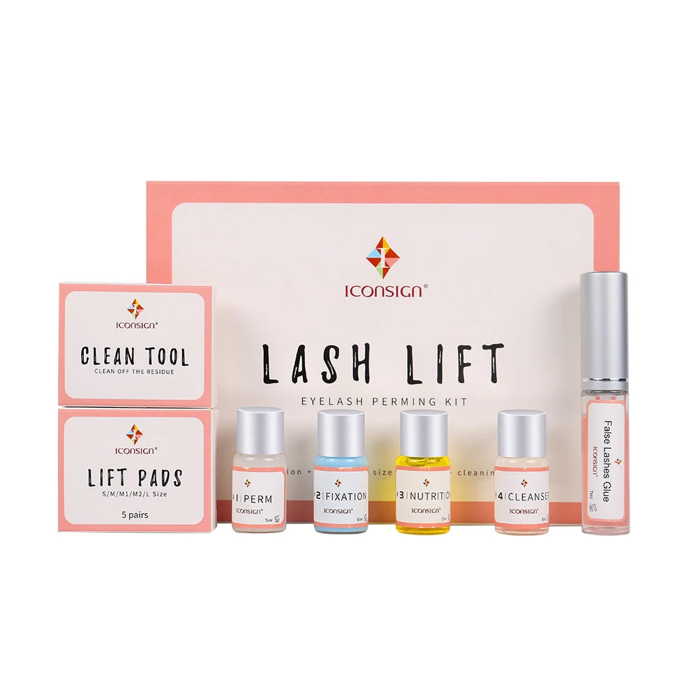 Lash Lift Kit – Eyelash Perming Set for Salon or Home Use | Long-Lasting Curl