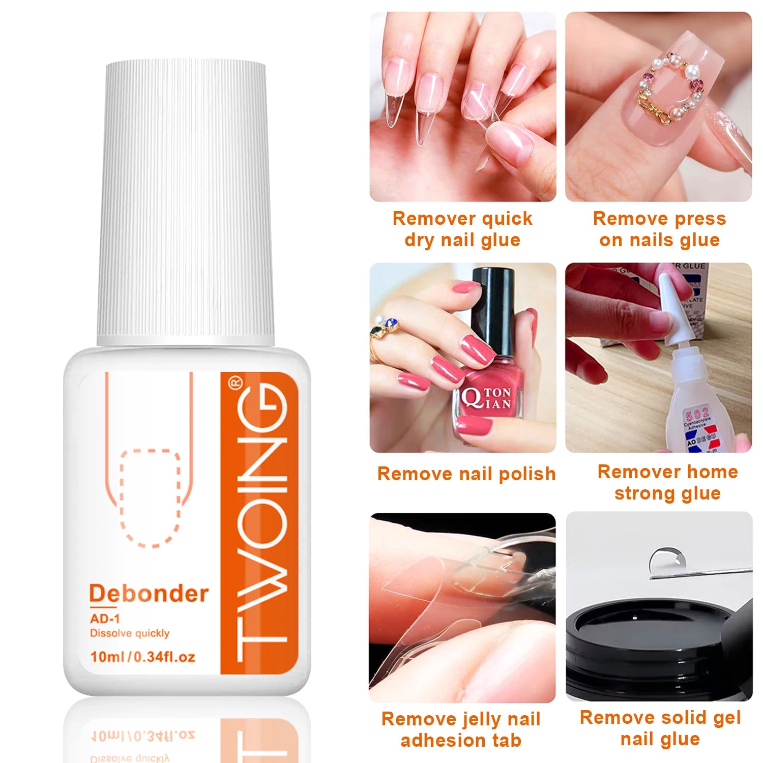 7g Super Strong Nail Glue for Acrylic & Press-On Nails - Long-Lasting Adhesion - Evique